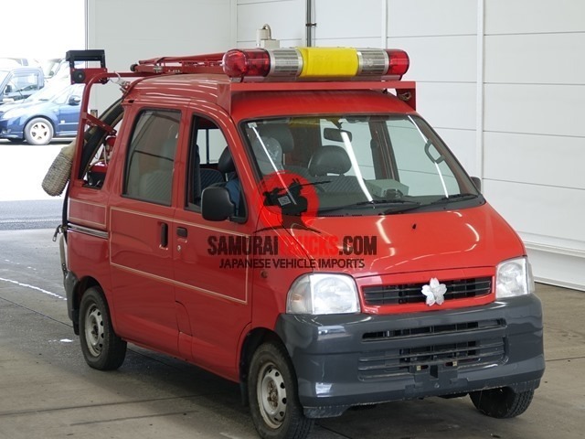 Hijet Deckvan 4wd Fire Unit 11,000 km!!