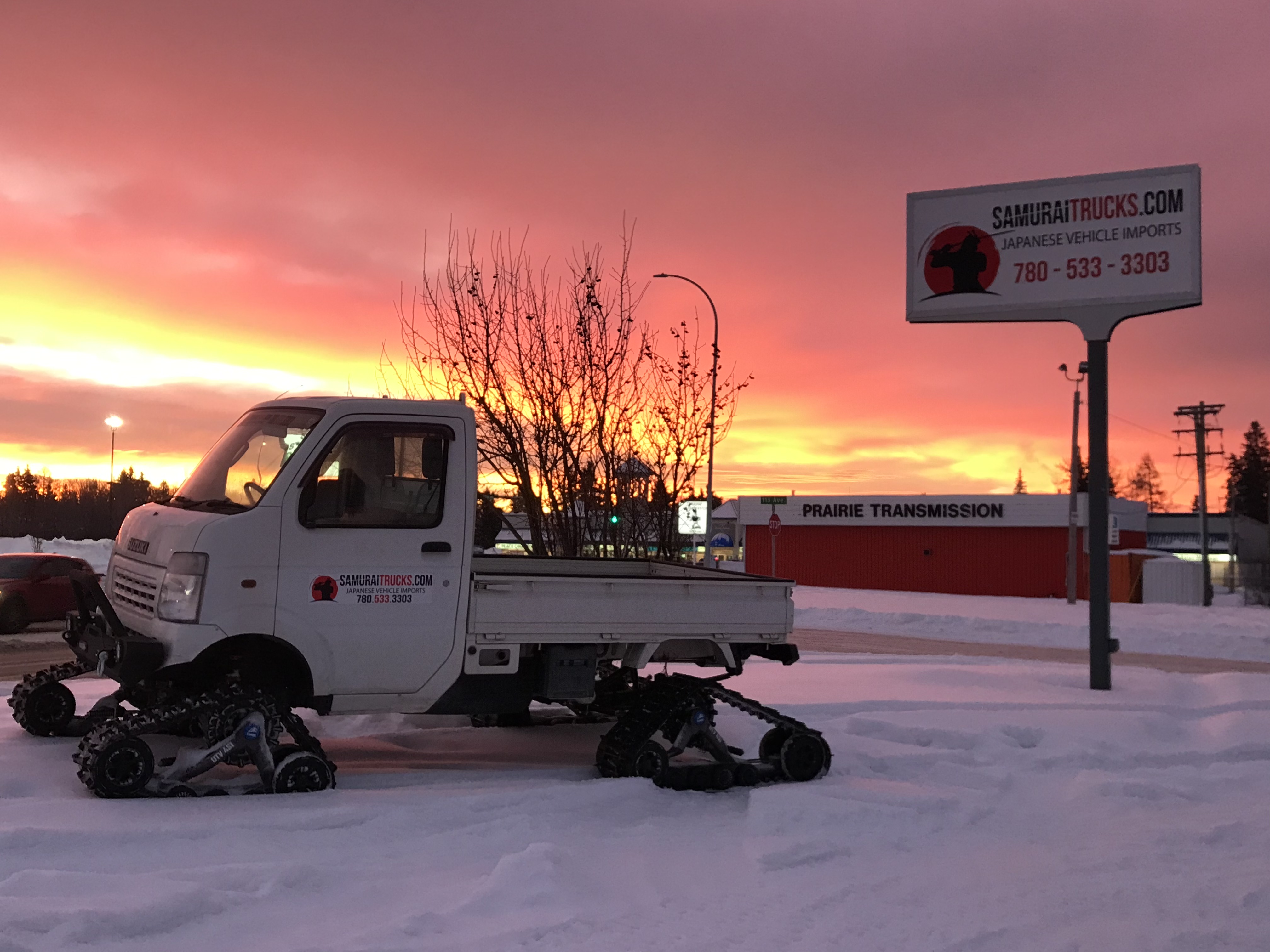 Tracked Kei Truck — Custom Track Conversion